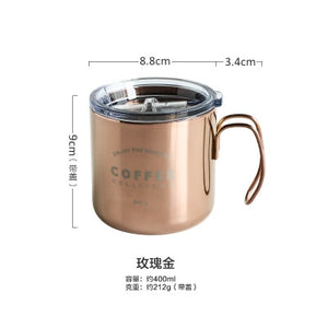 Nordic Retro Metal Mug